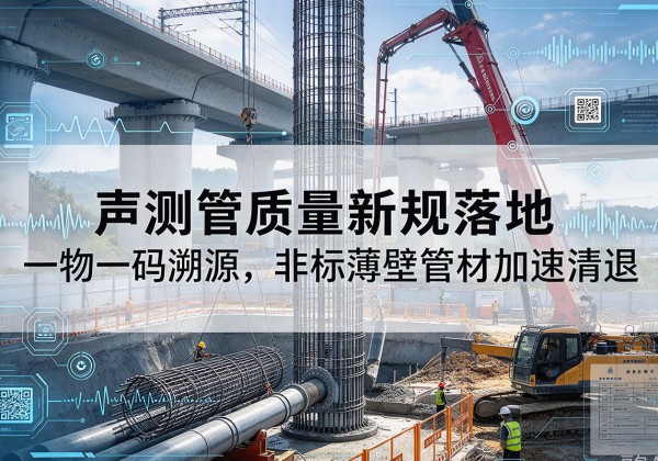 安州声测管质量新规落地，一物一码溯源，非标薄壁管材加速清退