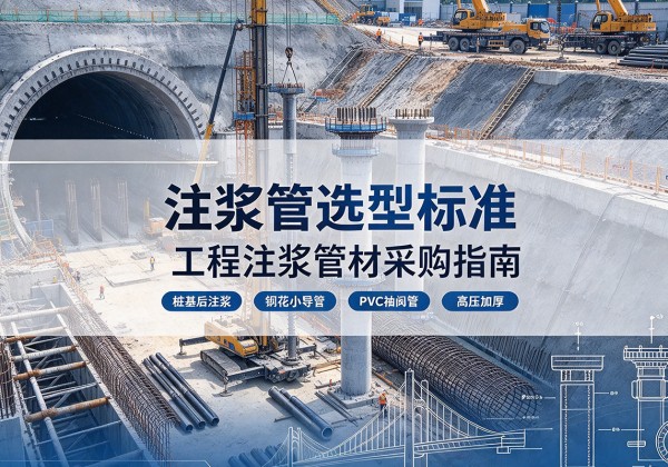 安州注浆管选型标准